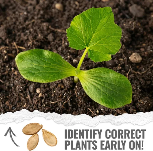 Miniatura 5 de Seed Needs Semillas de calabaza para plantar calabazas de cuento de hadas, reliquia sin OMG y semillas de vegetales Cucurbita sin tratar para Cuento