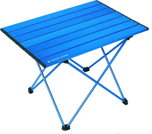 Miniatura 33 de ROCK CLOUD Mesa de campamento portátil de aluminio ultraligera, mesa de playa plegable para camping, senderismo, mochileros, picnic al aire libre