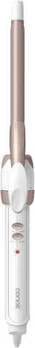Miniatura 9 de Conair Rizador de barril extra largo de cerámica doble de 1 1/4 pulgadas, rizos sueltos para todo tipo de cabello, 30 ajustes de calor, apagado