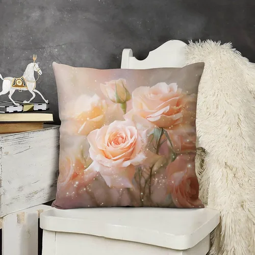 Miniatura 16 de Cojines Decorativos para Sala - Fundas de almohada de terciopelo para sofá, sala de estar, dormitorio, interior, decoración del hogar, 26 x 26