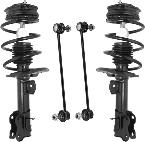 Miniatura 21 de Detroit Axle - Kit de puntales delanteros para Jeep Grand Cherokee 2005-2010 2006-2010 Commander 2007 2008 2009, 2 montajes rápidos de 2 barras