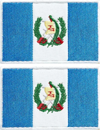 Miniatura 24 de stidsds Paquete de 2 parches de bandera de México, parches bordados, banderas mexicanas, parche táctico militar para ropa, sombrero, mochilas