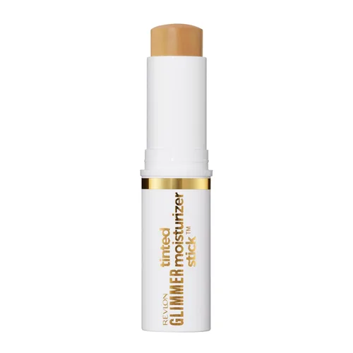 Revlon Glimmer - Barra hidratante teñida para cara, cobertura ligera, maquillaje hidratante con infusión de cuidado de la piel, 140, 0.31 onzas