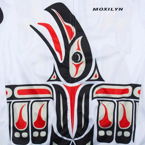 Miniatura 4 de MOXILYN Camiseta de ciclismo para hombre, kit de ciclismo de MTB y pantalones cortos de ciclismo con almohadilla de gel 20D, conjunto de ropa