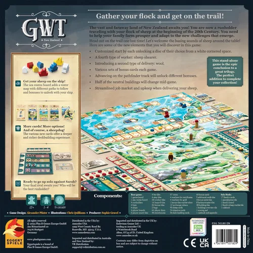 Miniatura 4 de Great Western Trail - Juego de mesa de Nueva Zelanda - Embárcate en una aventura única de ganado en ganadería! Juego de estrategia para niños