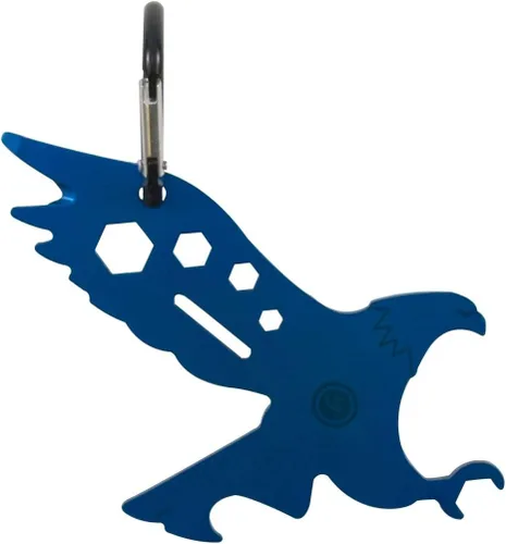 Miniatura 28 de UST Tool-a-Long - Mosquetones multiherramienta con construcción duradera y compacta de acero inoxidable para senderismo, kayak, campamento, viajes