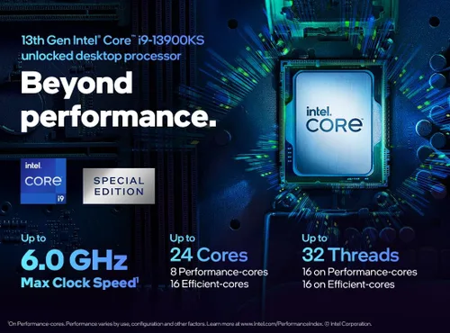 Miniatura 4 de Intel Core i9-13900KS Procesador de escritorio 24 núcleos (8 núcleos P + 16 núcleos E) caché de 36 MB, hasta 6.0 GHz