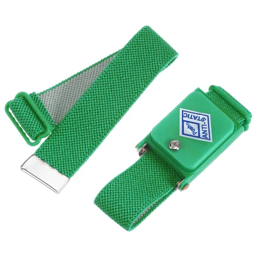 MECCANIXITY Correa de muñeca antiestática, pulsera antiestática ESD ajustable inalámbrica con pulsera de repuesto para reparación de electrónica de