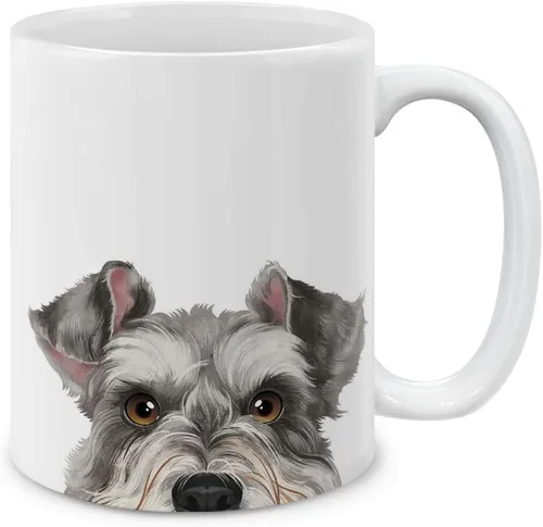 Miniatura 11 de MUGBREW Taza de té de cerámica bicolor blanco y naranja con gato atigrado Gatito, 11 oz