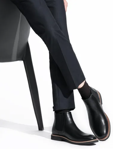 Miniatura 2 de Vostey Botas Chelsea para hombre, botas de vestir casuales