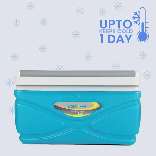 Miniatura 8 de Enfriador de pícnic – Enfriador duro de 4.5 litros – Coolbox mantiene el contenido fresco durante 48 horas – Enfriador exterior sin BPA – Enfriador