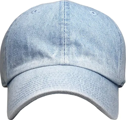 Miniatura 2 de Gorra de béisbol de perfil bajo, ajustable, lisa, clásica, de algodón, estilo polo en blanco, sin estructura