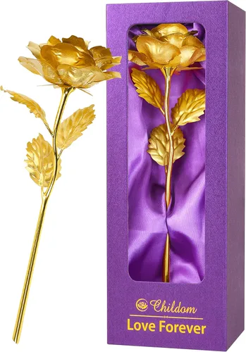 Miniatura 20 de Esta rosa con los colores del arcoíris y una base con la palabra Love es un regalo único para cumpleaños o Día de la Madre para madres, futuras