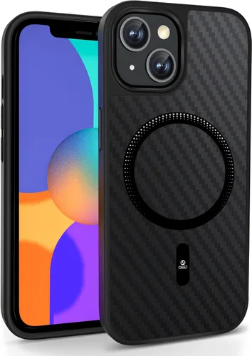 Miniatura 25 de ONES Funda delgada para iPhone 11 Pro Max, cubierta ultra delgada con patrón de fibra de carbono, funda protectora a prueba de golpes con diseño