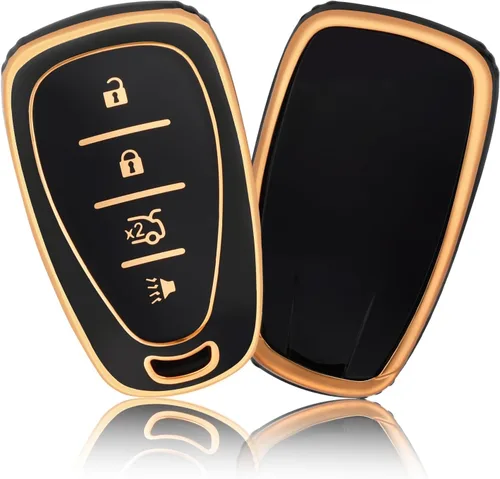 OFFCURVE Funda para llavero Chevy Protector completo de TPU para Chevrolet Chevy Malibu Camaro Cruze Traverse Spark Equinox Sonic Volt Bolt 2016