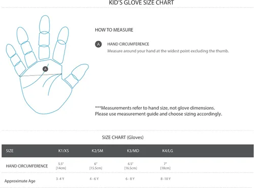 Miniatura 3 de Flylow Guantes de esquí y snowboard impermeables con aislamiento Mighty Unicorn para niños