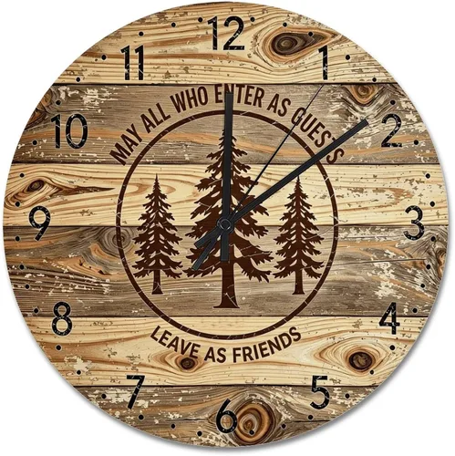 Miniatura 63 de ArogGeld God Bless America USA 250th Anniversary Clock 250 Years of Freedom 1776-2026 Wooden Wall Clocks Battery Operated 10 Inch Men Cave Home