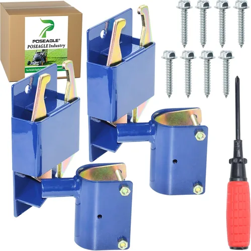 Miniatura 16 de S16100700 - Pestillo de puerta con cerradura de dos vías con cerradura de combinación de 4 dígitos y destornillador para puertas de metal con tubos