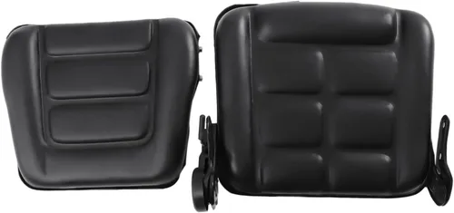 Miniatura 6 de Asiento universal ajustable para carretilla elevadora, reemplazo de asiento de suspensión completa con cinturón de seguridad para asiento mecánico