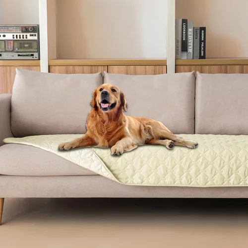 Miniatura 113 de gogobunny Manta 100% Impermeable de Doble Cara para Perros, Cubierta Suave para Cama de Mascotas, Reversible, Protege Muebles, Sillón, Sofá, Coche