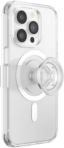 Miniatura 24 de Funda PopSockets para iPhone 14 con agarre telefónico y deslizador compatible con MagSafe, funda para iPhone 14, compatible con carga inalámbrica