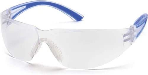 Miniatura 7 de Pyramex Cortez - Gafas de seguridad, lentes de espejo para interiores y exteriores, con patillas negras