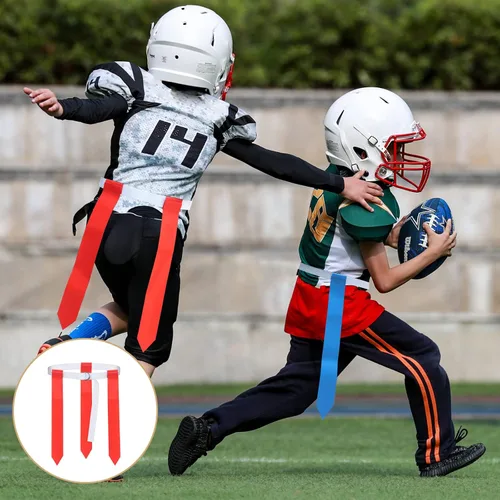 Miniatura 5 de NANSHINE Banderas de fútbol con bandera, con banderas, para niños, jóvenes o adultos, equipamiento de entrenamiento