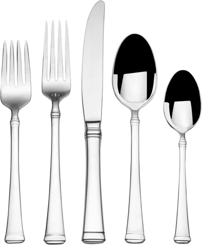 Miniatura 13 de Mikasa Bravo - Juego de 6 piezas de acero inoxidable 18/10, cucharas de servir, tenedor, servidor de tartas, cucharón de salsa, cubiertos pulidos