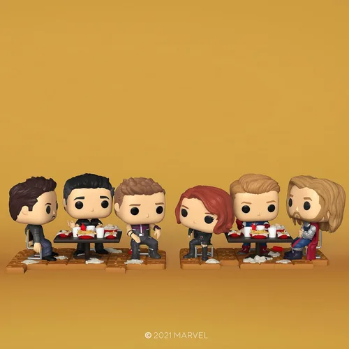 Miniatura 5 de Funko Pop Deluxe, Marvel: Serie de Vengadores Victory Shawarma - Figura de Bruce Banner 1 de 6 - Exclusivo de Amazon - Figura de vinilo