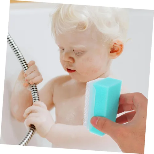 Miniatura 9 de Gatuida 2 cepillos sensoriales para baño y masaje táctil, cerdas suaves para limpieza suave y estimulación sensorial y herramientas para adultos