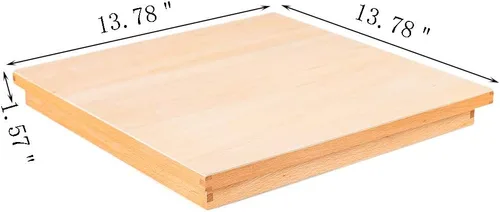Miniatura 7 de Kghios Montessori - Alfabeto móvil pequeño de madera con caja y tapete grande, materiales de aprendizaje de ortografía preescolar (rojo y azul)