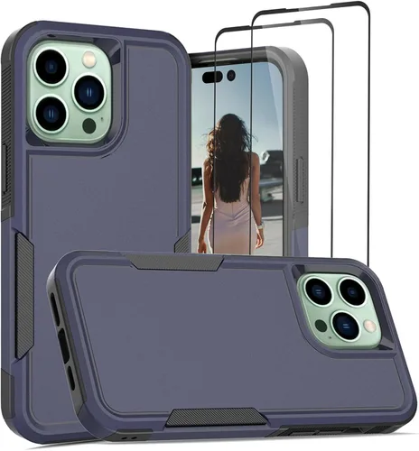 Miniatura 166 de Jeylly Funda para iPhone SE/Funda para iPhone 5S, Exterior de Plástico Duro que Absorbe Golpes + Interior de Silicona de Goma Defensor contra