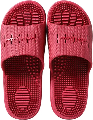 Miniatura 10 de Zapatos relajantes para masaje de pies, cómodas pantuflas de masaje, pantuflas antideslizantes de fondo grueso, verde, 44-45, masajeador de pies