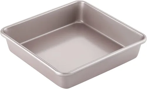 Miniatura 11 de CHEFMADE Molde cuadrado para tartas, plato de 5 pulgadas de profundidad con parte inferior suelta extraíble antiadherente cuadrado para hornear