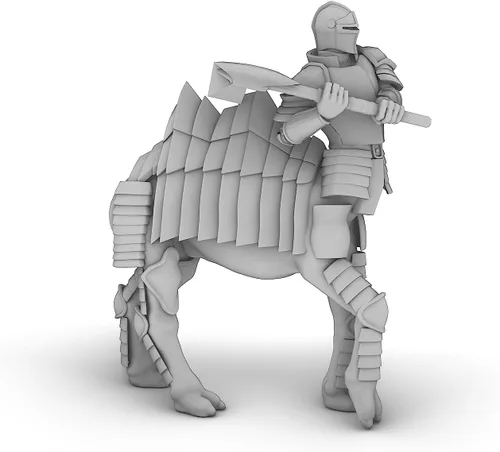 Miniatura 2 de Cameltaur Fighter - Miniatura para juegos DND sin base