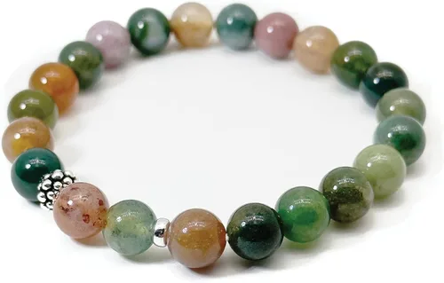 Miniatura 54 de Curación de cristal hecha a mano de primera calidad, regalo de cuentas de piedras preciosas para hombres y mujeres