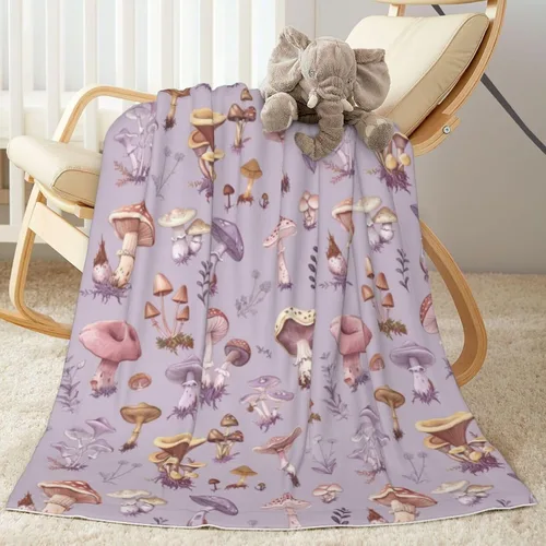 Miniatura 9 de Manta de bebé con flores de margaritas moradas para primavera para niño o niña, recién nacido, 30x40 pulgadas, mantas para cochecito, cuna