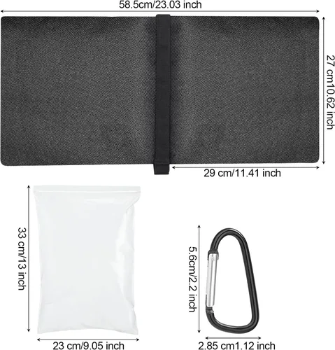 Miniatura 2 de Paquete de 12 bolsas de peso para fotografía, bolsa de peso llena de estudio fotográfico, bolsa de arena pesada vacía para fotografía, soporte