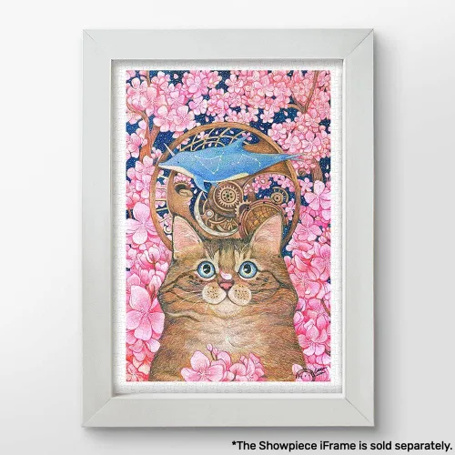 Miniatura 2 de Pintoo Rompecabezas de 600 piezas para adultos – León de algodón – El mundo caprichoso de Sakura Cat Hermoso rompecabezas de plástico