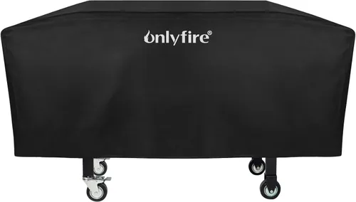 Miniatura 9 de Onlyfire Cubierta de plancha para parrilla Blackstone de 28 pulgadas, 600D resistente a los desgarros, cubierta de parrilla para parrilla Blackstone