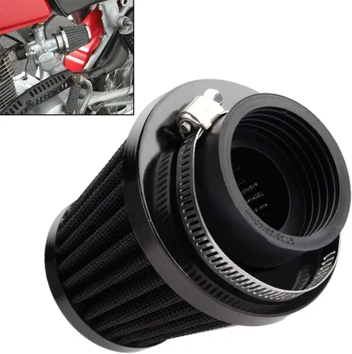 Miniatura 7 de Filtro de aire para motocicleta, 39mm lavable universal de sujeción, filtro de entrada cónico de repuesto para ATV Dirt Pit Bike Go Kart Motocicleta