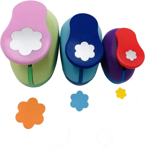 Miniatura 4 de Crafts - Juego de punzones de papel de 0.315 in, 0.591 in, 0.984 in, 3 piezas (hoja de arce)