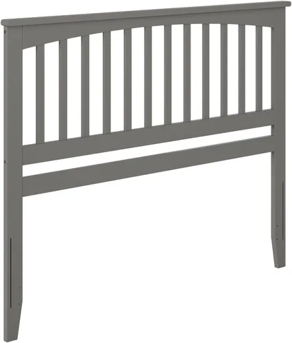 Miniatura 14 de Atlantic, muebles con cabecera tipo Mission, Madera, Blanco