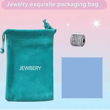 Miniatura 7 de Abalorios de plata de ley 925 para pulseras Pandora, regalos de joyería para mujer y niña.