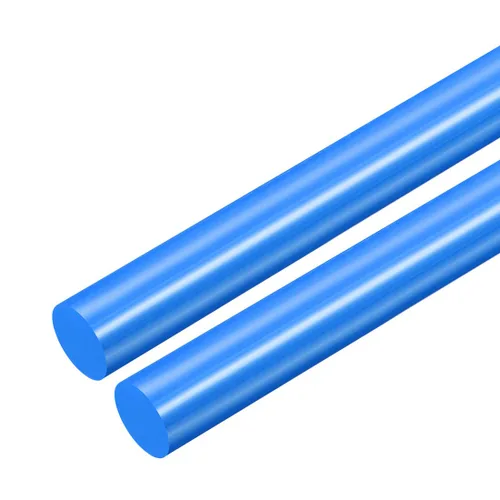 Miniatura 4 de uxcell Varilla redonda de plástico de 1/2 pulgada de diámetro y 20 pulgadas de longitud, varillas de polioximetileno, barras redondas de plástico
