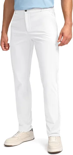 Obla Pantalones de golf para hombre, 303234 pulgadas, ajustados, elásticos, ligeros, con 5 bolsillos, pantalones casuales de trabajo para hombre