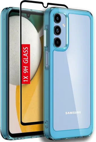 Miniatura 13 de Funda para teléfono Samsung Galaxy-A15-5G: Cubierta de teléfono a prueba de golpes de grado militar con protector de pantalla de vidrio templado