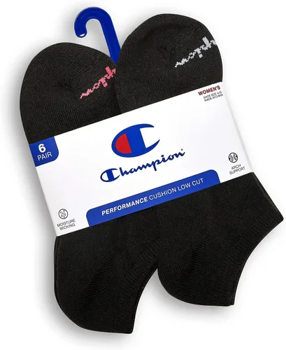 Miniatura 2 de Champion paquete de 6 calcetines invisibles que permanecen secos el doble, para mujer