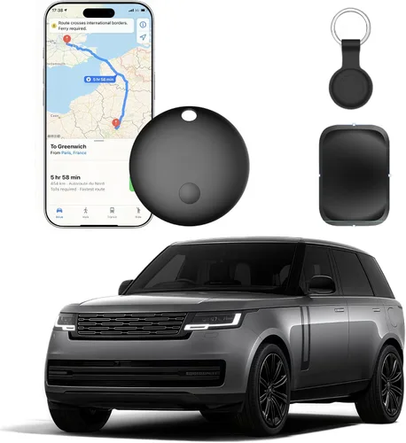 Mini rastreador GPS para vehículos (compatible con iOS y Android), dispositivo magnético oculto de seguimiento de automóvil, sin tarifa mensual o
