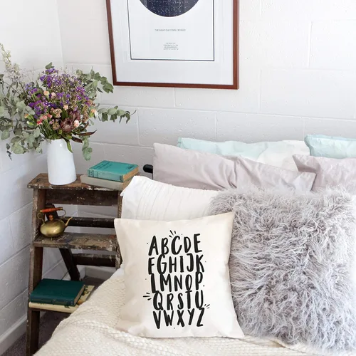 Miniatura 3 de The Cotton & Canvas Co. Funda de almohada para guardería, funda de cojín y funda de almohada decorativa para niños, habitación de niños, sofá